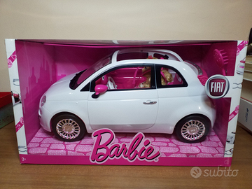 Barbie fiat store 500 bianca