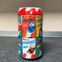 Barattolo in latta Kinder Maxi Ferrero vintage