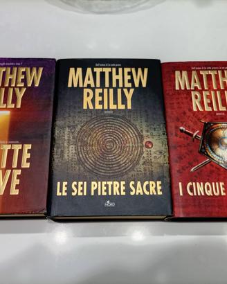 Trilogia romanzi di avventura di Matthew Reilly