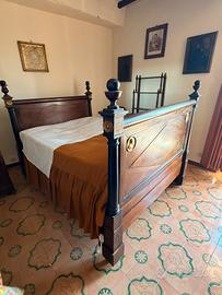 Letto antico stile impero XIX secolo