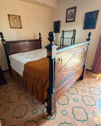 Letto antico stile impero XIX secolo