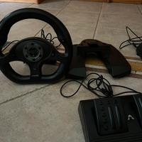 XB360A.58 MOTOR FORCE STEERING WHEEL Per Xbox 360