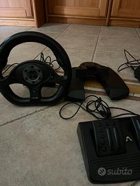 XB360A.58 MOTOR FORCE STEERING WHEEL Per Xbox 360