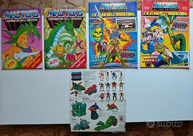 Albi Fumetti vintage MOTU Anni ‘80+Catalogo Mattel