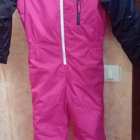 Tuta da sci intera bambina