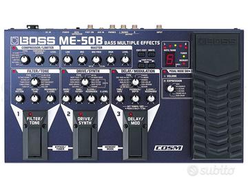 Pedaliera multieffetto per basso BOSS ME 50B