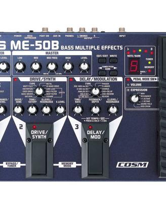 Pedaliera multieffetto per basso BOSS ME 50B