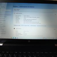 Notebook HP processore Intel i3 SSD 256 12 GB RAM