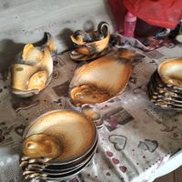 esclusivo servizio da pesce completo rb ceramiche