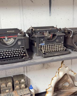 Macchina da scrivere olivetti e underwood