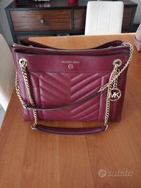 borsetta bordeaux Michael Kors originale 