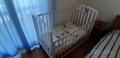 Culla Pali + Materasso + Paracolpi