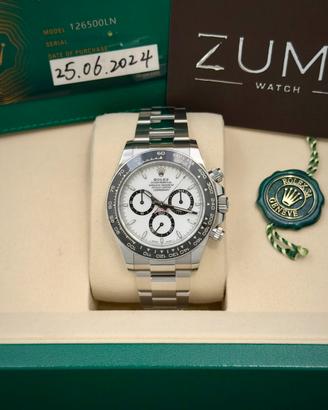 Rolex Daytona 126500LN “PANDA” Fullset 2024