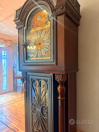 Orologio a Pendolo Antico "Tempus Fugit" - Marca H