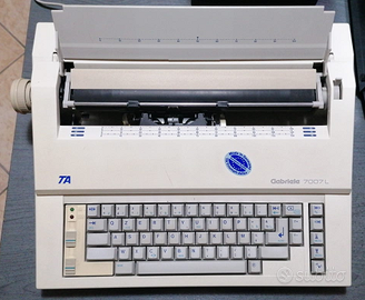 Macchina da scrivere elettronica Gabriele 7007L