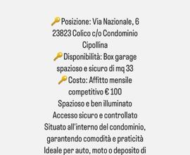 Affitto garage colico