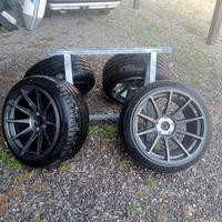  Cerchi Japan Racing 18" 5 fori per Audi