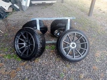  Cerchi Japan Racing 18" 5 fori per Audi