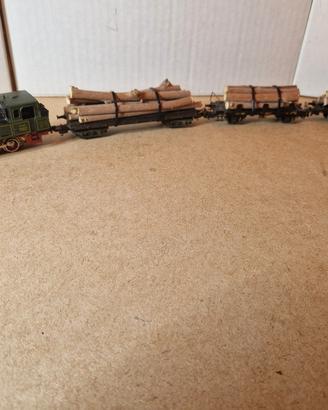 Marklin H0 Treno Della Segheria Rif L 534.


