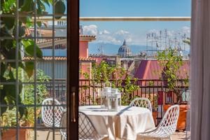 Casa vacanze, attico vista S.Pietro 3 camere letto