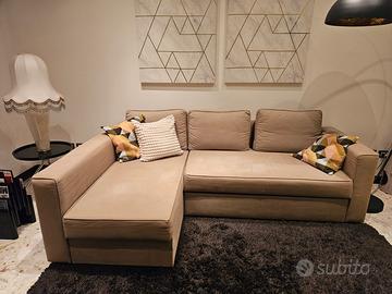 Divano con chaiselonge marchio ikea