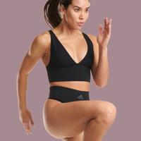 Reggiseno sportivo ADIDAS con scollo profondo