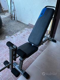 Panca Regolabile + Leg Extension Domyos