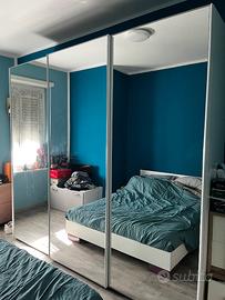 Armadio 3 ante scorrevoli con specchi