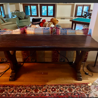 ESCLUSIVOtavoloCONSOLLElegnoMASSELLOprimi900CHALET