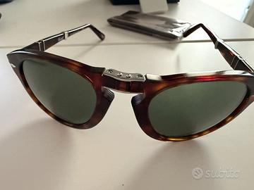 Persol 714 Foldable Havana - Lenti Verdi 52 mm