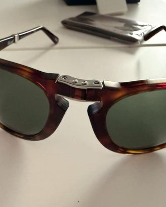 Persol 714 Foldable Havana - Lenti Verdi 52 mm