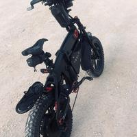 Bici elettrica icone x7 tutta castumizzata