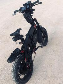 Bici elettrica icone x7 tutta castumizzata