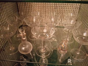 Servizio di bicchieri 51 pezzi, in cristallo puro