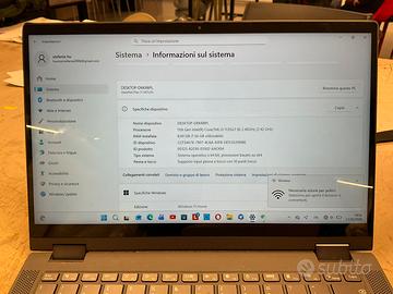 Lenovo IdeaPad usato 8.5/10! Schermo touch da 14"