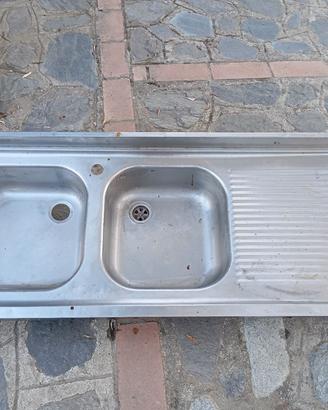 lavandino acciaio inox 