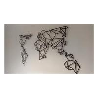 decorazione in metallo da parete