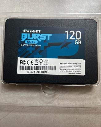 HD- SSD- Patriot 120 Gb