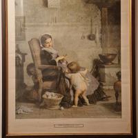 Quadro stampa di Alfred Van Muyden 