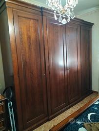 Armadio legno massello 