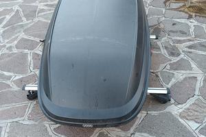box tetto auto G3 + barre portatutto universale 