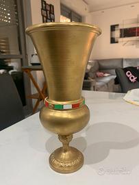 Riproduzione fedele Coppa Italia 1976 Napoli 26 cm