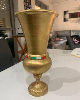 Riproduzione fedele Coppa Italia 1976 Napoli 26 cm