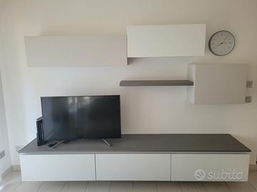 Composizione soggiorno / mobile TV Lube/Creo 2,7 m
