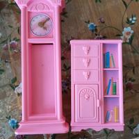 Barbie orologio a pendolari e librerua