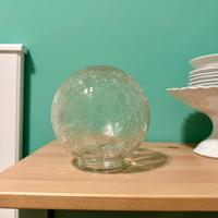 Paralume sfera di vetro / cristallo