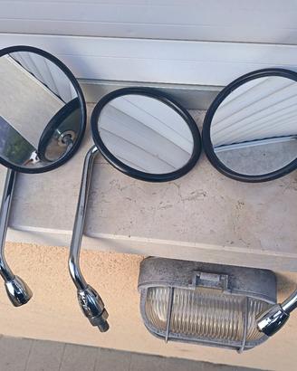 3 specchietti moto probabilmente yamaha 600