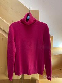 Dolcevita fucsia in misto lana - Morbido e caldo