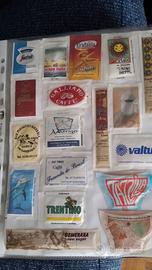 Collezione di bustine di zucchero dal mondo