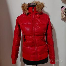 Piumino Corto Donna BOMBOOGIE Rosso Lucido - Vera 